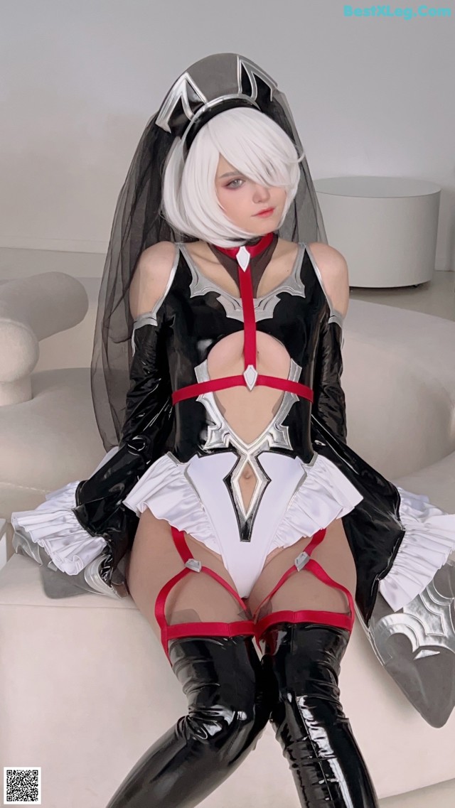 Shirogane Cosplay 2B ヨルハ２号Ｂ型 Bride Ver. No.d3d018